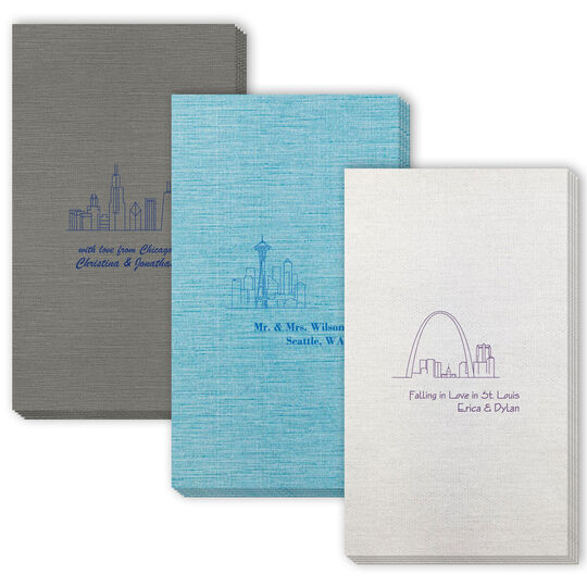 Design Your Own Skyline Bamboo Luxe Guest Towels